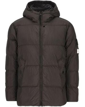 Stone Island Winter Jackets - Negro