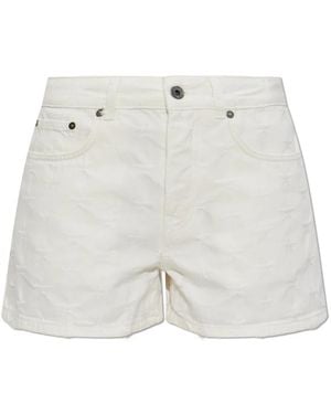 Off-White c/o Virgil Abloh Denim Shorts - Blanco