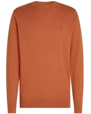 Tommy Hilfiger Round-Neck Knitwear - Brown