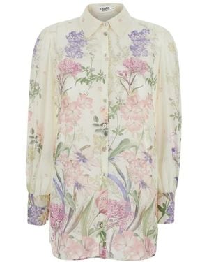 Charo Ruiz Ibiza Ibiza Aster Floral Print Blouse - White