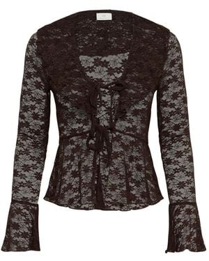 Kaffe Blouses & Hemden - Zwart