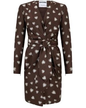 Moschino Short Dresses - Brown