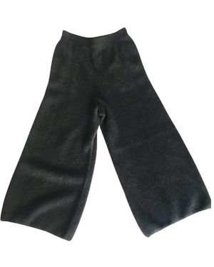 C.T.Plage Racoon cashmere weite hose - Schwarz