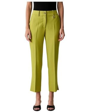 Joop! Cropped Trousers - Giallo