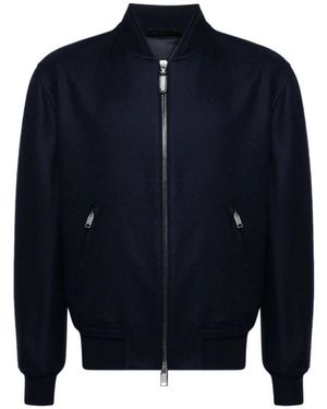 Brioni Bomber Jackets - Blue