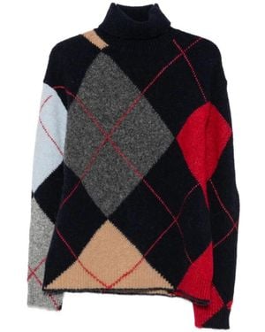 Semicouture Addy Rollkragenpullover - Schwarz