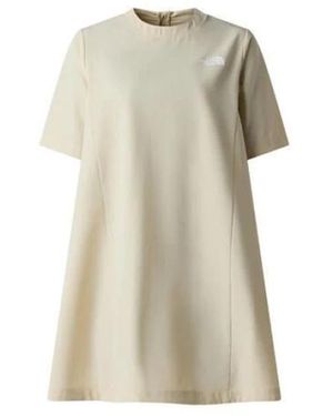 The North Face Packable Jurk Met Korte Mouwen - Naturel