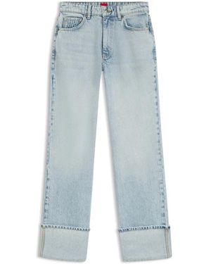 HUGO Gilissi Gerades Jeans - Blau