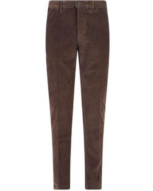 Incotex Slim-Fit Trousers - Marrón