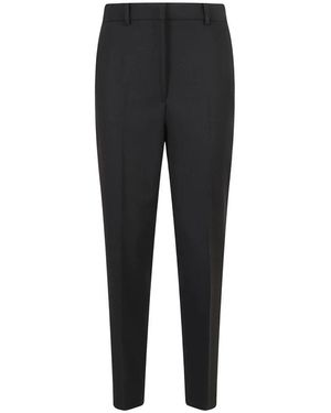 Incotex Rechte Broek - Zwart
