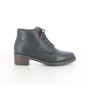 Rieker Zapatos Negros De Mujer Modelo Elegante, Mujer, Talla - Gris