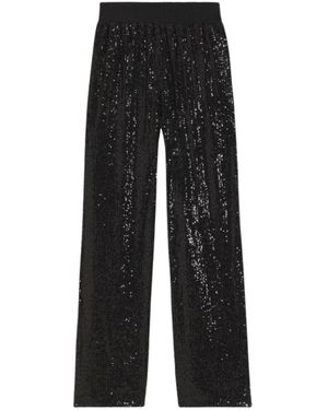 BOSS Wide Trousers - Black