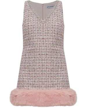 Self-Portrait Short Dresses - Marrone