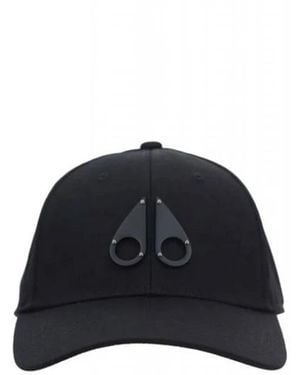 Moose Knuckles Logo Icon Baseball Cap - Schwarz