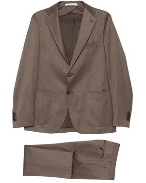 Tagliatore Kostuums ,Bruin ,Wol 2Smc 22K01 Suit