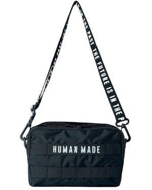 Human Made Tassen ,Zwart ,Nylon Military Pouch Small
