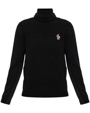 Moncler Turtlenecks - Nero