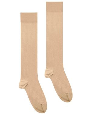 Wolford Pure Energy 30 Leg Vitalizer Kniekousen - Wit
