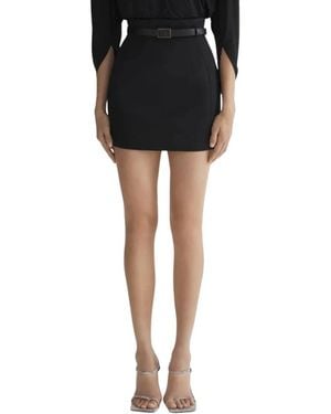 Mugler Short Skirts - Black