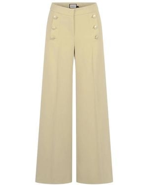 Seductive Wide Trousers - Neutro