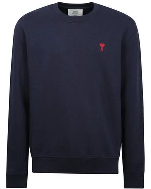 Ami Paris Sweatshirts - Azul