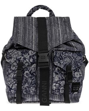 Ganni Backpacks - Negro