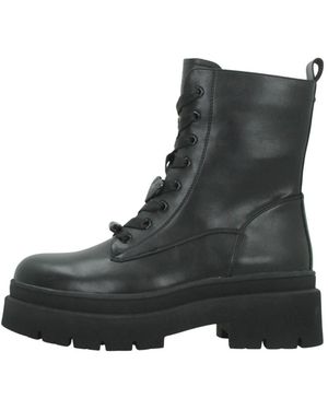 Exe' Lace-Up Boots - Noir