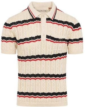 Valentino Polo Shirts - Natural