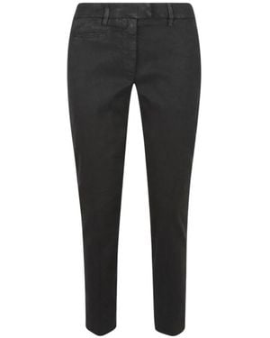 Dondup Pantalone Slim Perfect - Zwart