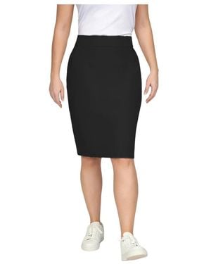 2-Biz Pencil Skirts - Negro