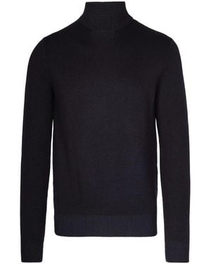 Lubiam Turtlenecks - Blue