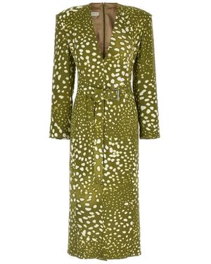 Dries Van Noten Midi Dresses - Green