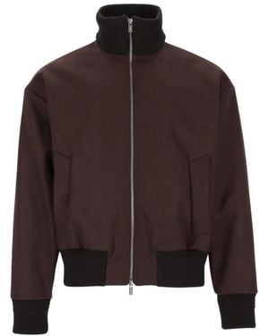 Barena Bomber Jackets - Brown