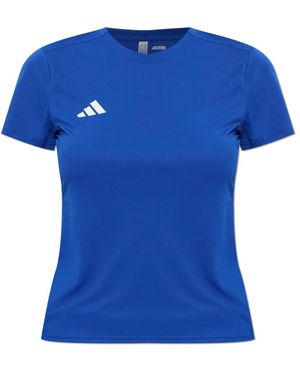 adidas Adizero E Tee - Blauw