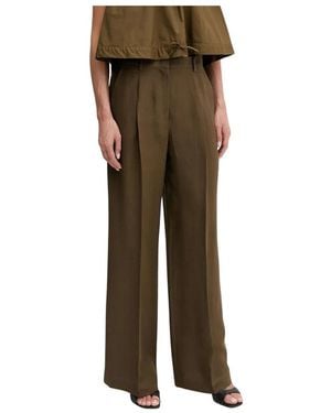 Pinko Wijde Broek - Groen