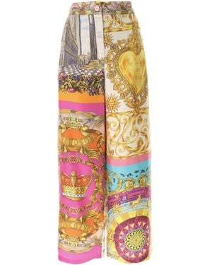Moschino Wide Trousers - Multicolour
