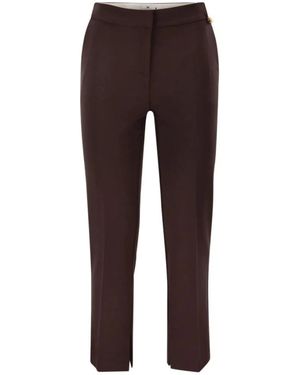 Elisabetta Franchi Chinos - Brown