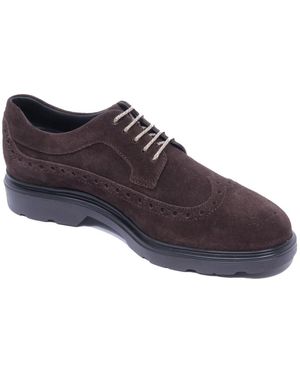 Hogan Laced Shoes - Blu