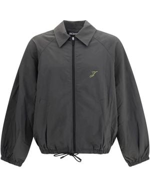 Jacquemus Jassen ,Grijs ,Polyester Windbreaker