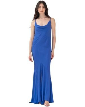 Erika Cavallini Semi Couture Gowns - Blue