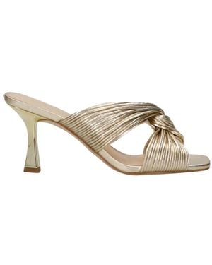 Michael Kors Heeled Mules - Metallic
