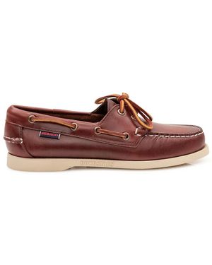Sebago Boat Shoes - Red