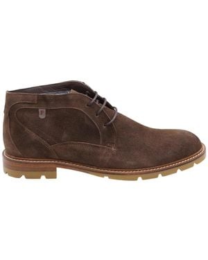 Floris Van Bommel Lace-Up Boots - Brown