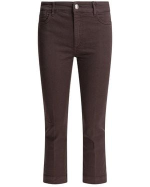 Sportmax Cropped Jeans - Brown