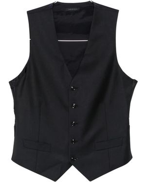 Giorgio Armani Gilet Met V-Hals - Zwart
