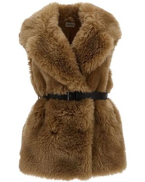 P.A.R.O.S.H. P.A.R.O..H. ,Jassen ,Bruin ,Nepbont Lange Nepbont Gilet