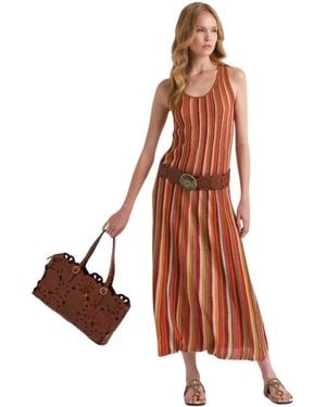 Maliparmi Midi Dresses - Brown
