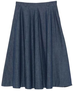 Incotex Denim Skirts - Azul