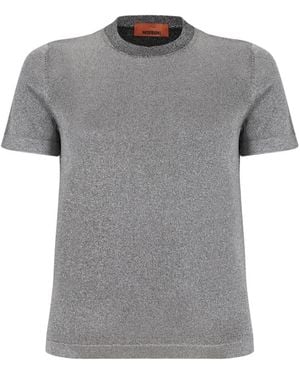 Missoni Round-Neck Knitwear - Grey