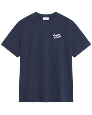 Maison Kitsuné T-Shirts - Blue